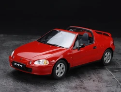 OTTO 1:18 Civic CRX VTI Del Sol 1995 Convertible Limited to 2000 Pieces Simulation Resin Static Car Model Toys Gift