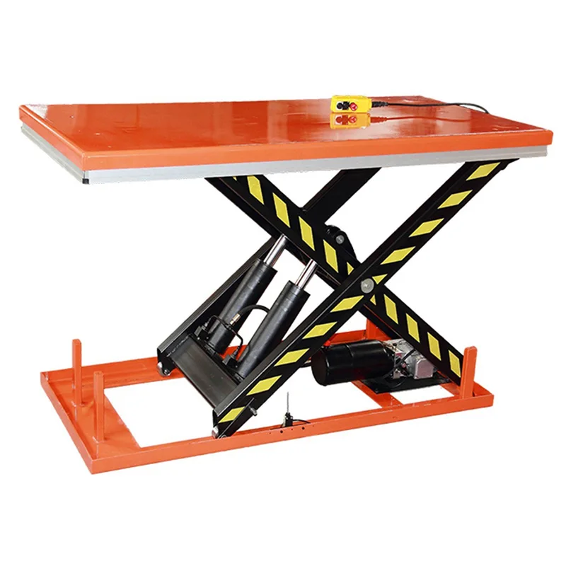 1000kg mobile scissor hydraulic lift table