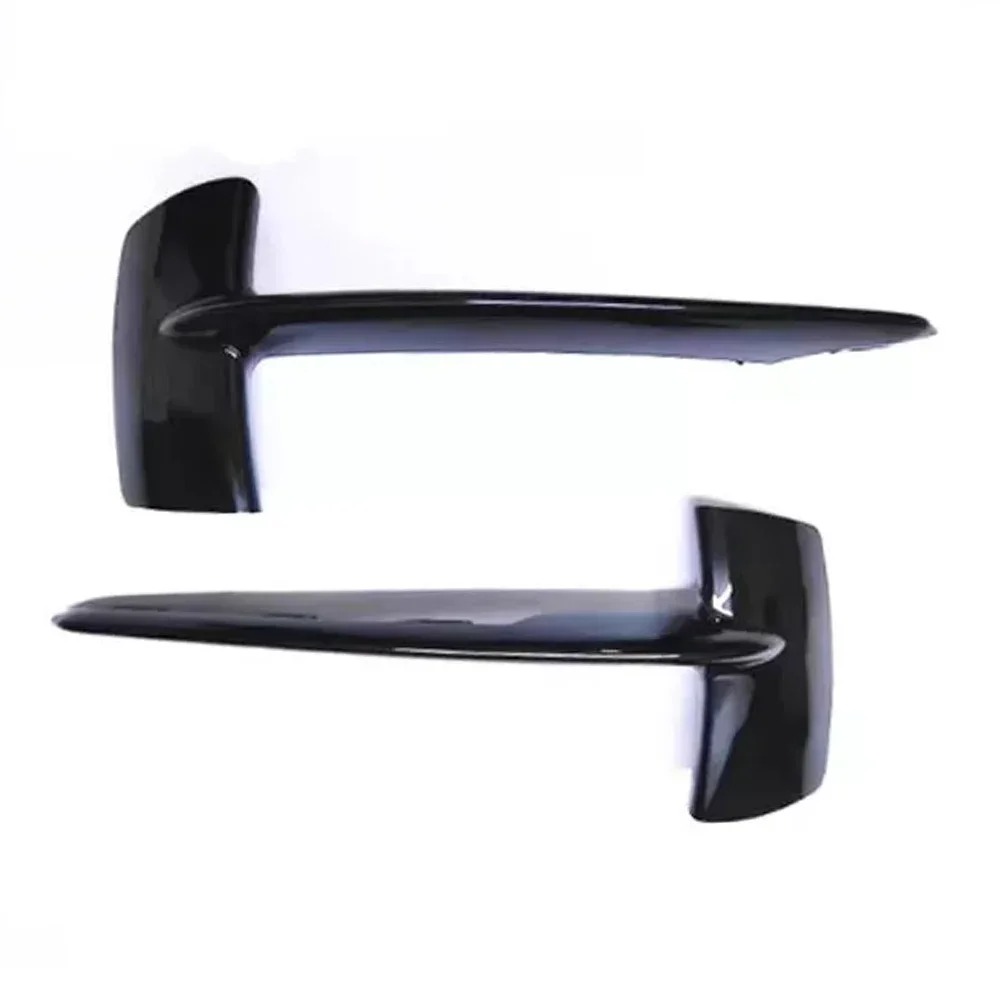 

Pure Black Finish Front Bumper Cover Vehicle Upgrades Pure Black Excellence Chrome Grill Cover Trim Sleek Design