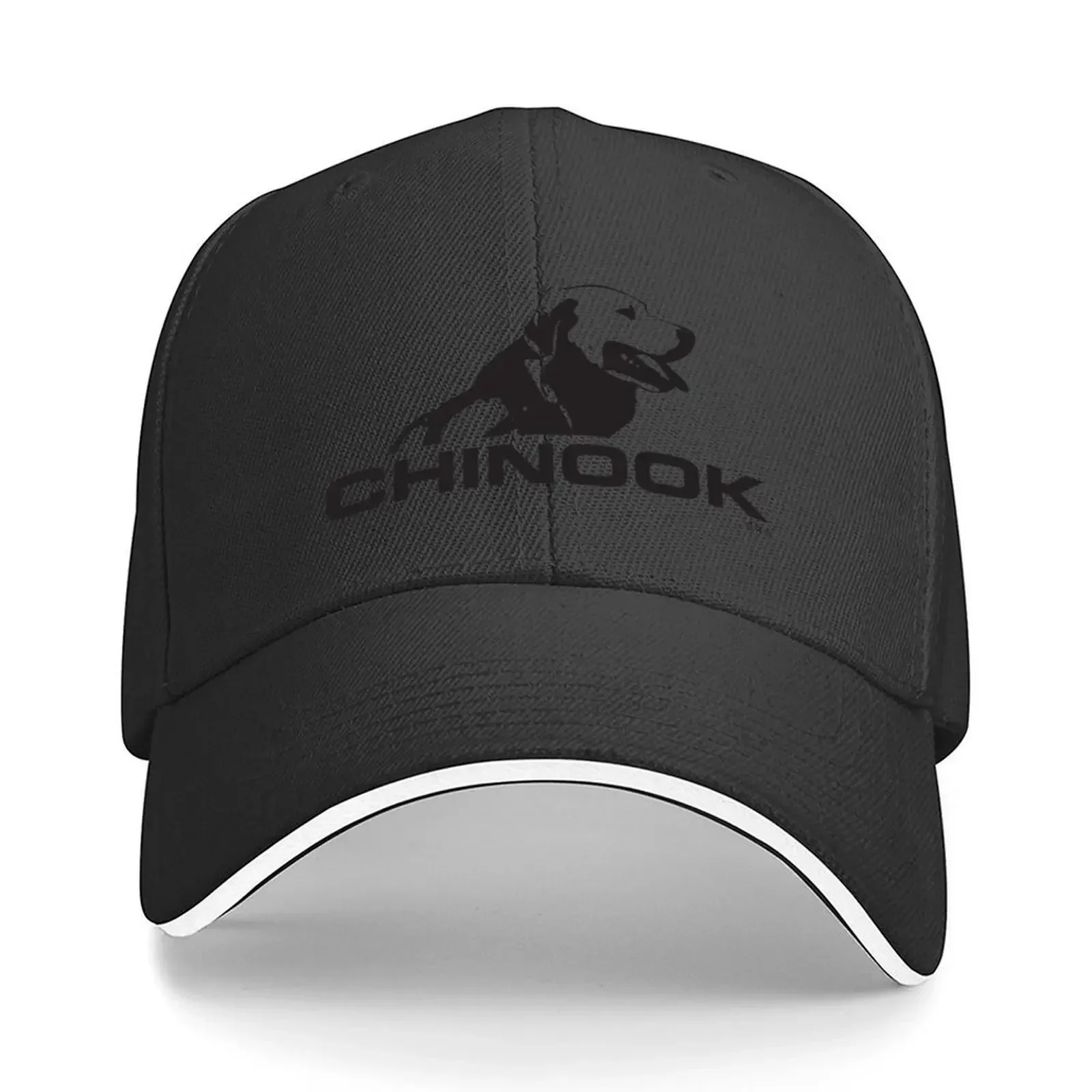 New Chinook Logo (for Light Backgrounds) Baseball Cap Rugby Hat Men Golf Beach Hat Golf Women Men's