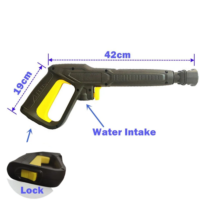 High Pressure Washer Gun For Karcher K2 K3 K4 K5 K6 K7 Car Wash Cleaning Water Spray Lance Replacement Gun Pistol Wand Nozzle