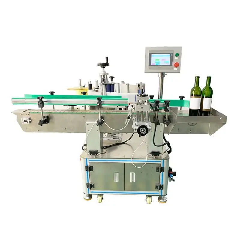 Automatic Bopp Film Plastic Pvc Opp Hot Melt Glue Sticker Labeling Machine