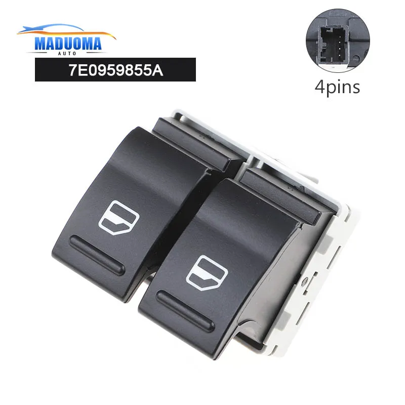 New Power window single switch Car Accessories High Quality 7E0959855A 7E0959855 For VW Transporter T5 T6 2005-2011