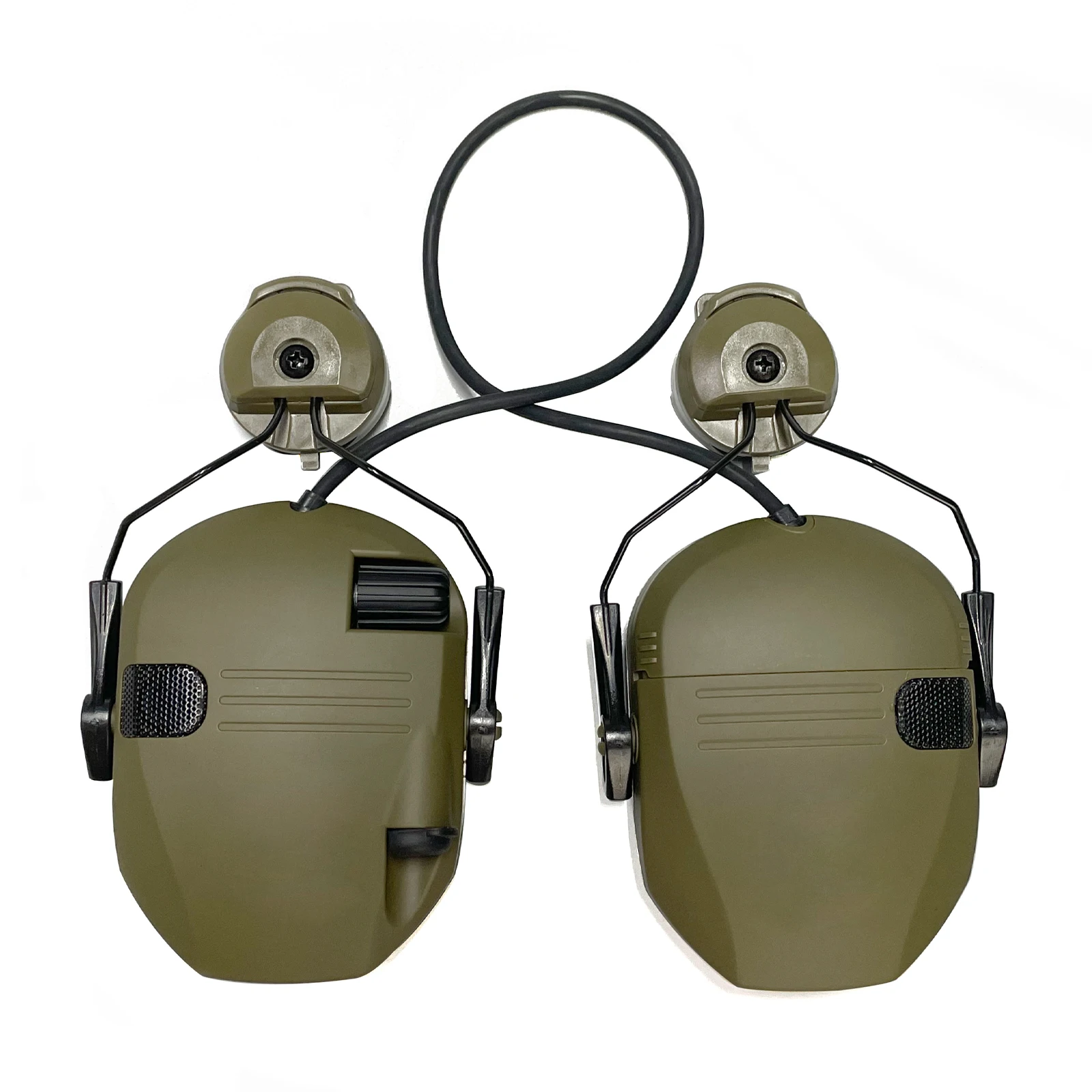 DIY New Generation Tactical Headset Hunting Shooting Noise Cancelling Headphone for FAST Helmet Wendy M-LOK ARC Headset