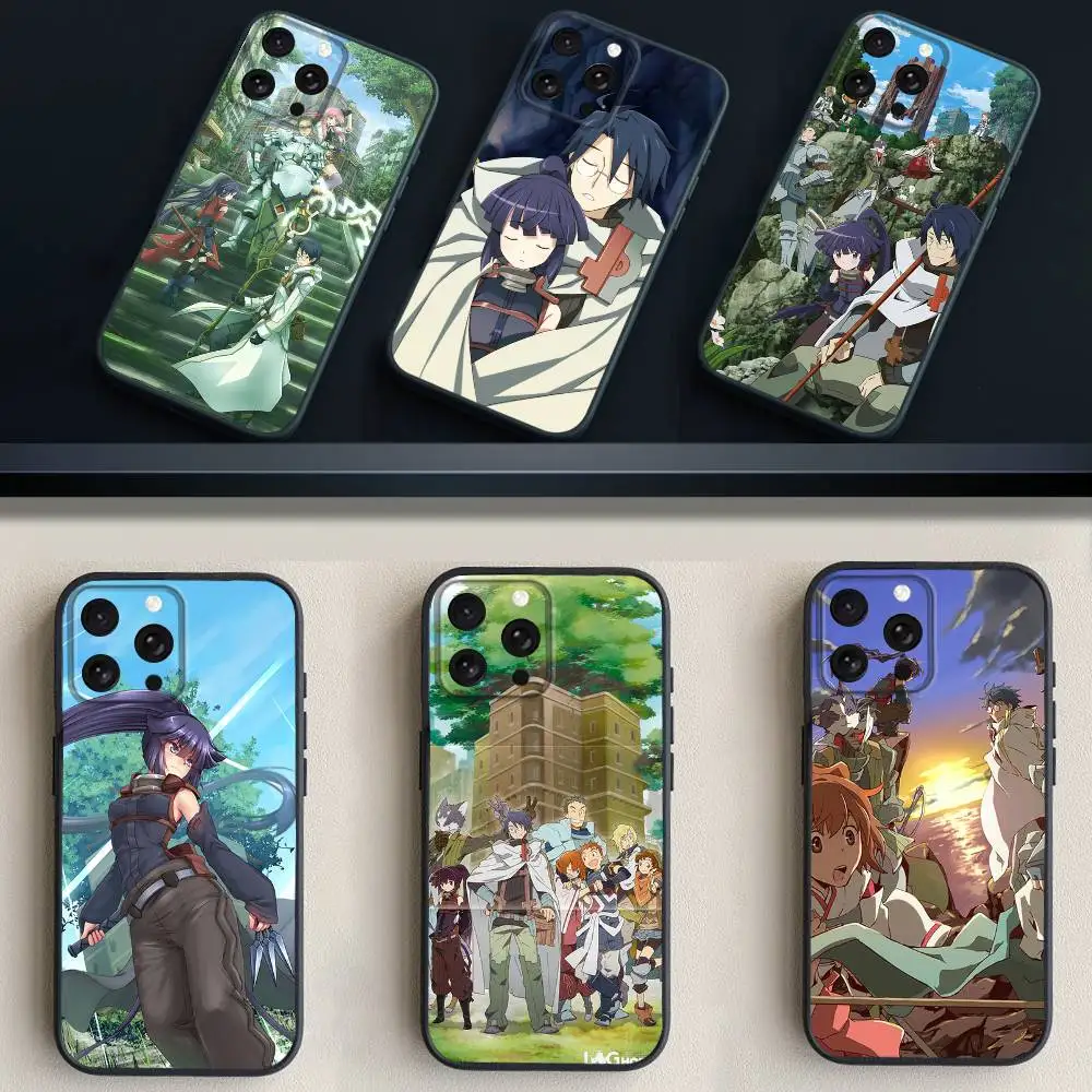 

L-Log H-Horizon Phone Case For iPhone 17,16,15,14,13,12,11 Plus,Pro Max,XS,X,XR,SE,Mini,8,7,Soft Silicone Black Cover