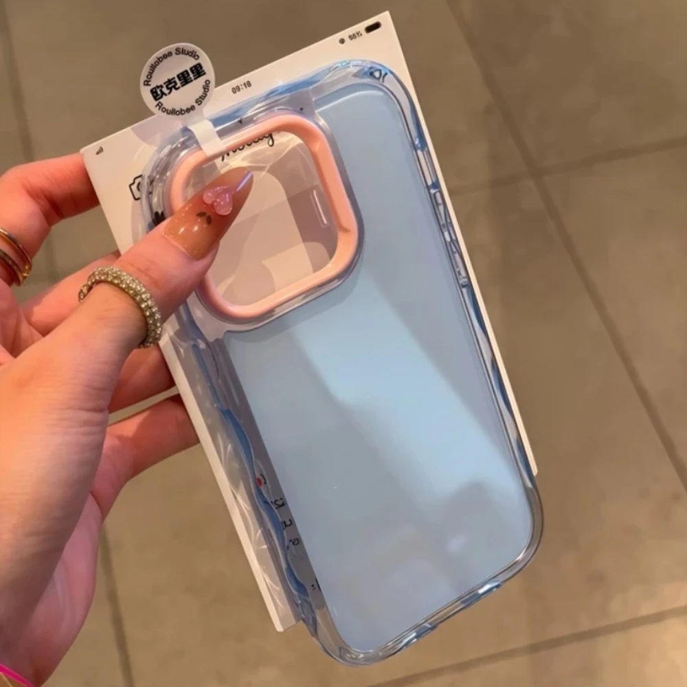 Luxuriöse Jelly Candy Stoßfeste Hülle für iPhone 17 Air 16 15 14 Plus 13 12 …