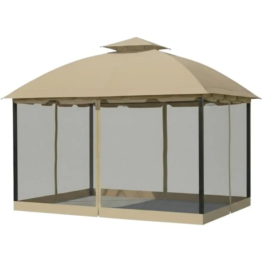 

Сменный верхний сетчатый тент для беседки 11' x 13', бежевый