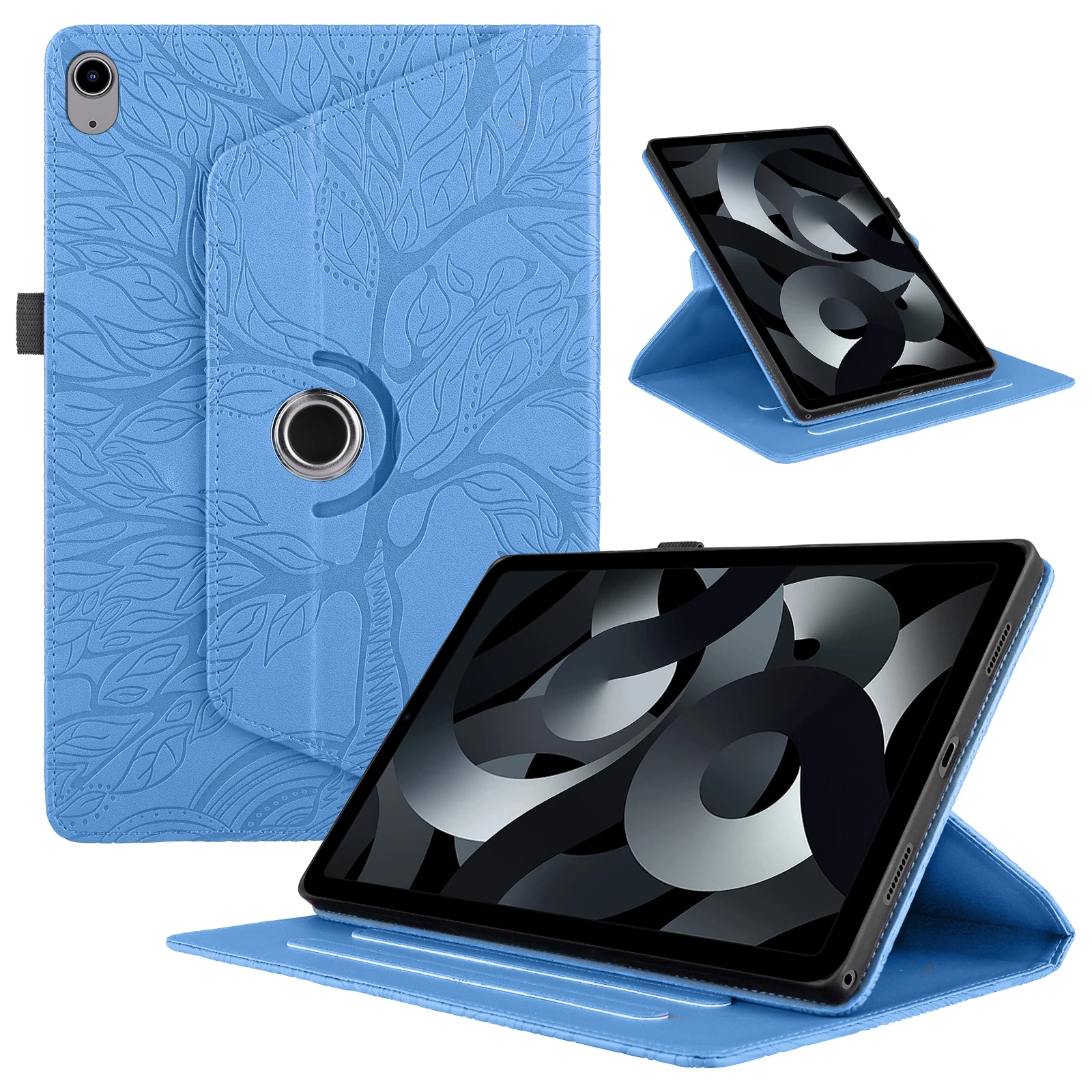 

Tree Pattern Rotation Case For iPad Air Pro 2024 2025 MINI 3 4 5 6 7 8 9 10th Generation 10.9 10.2 11 12.9 13 inch Leather Cover