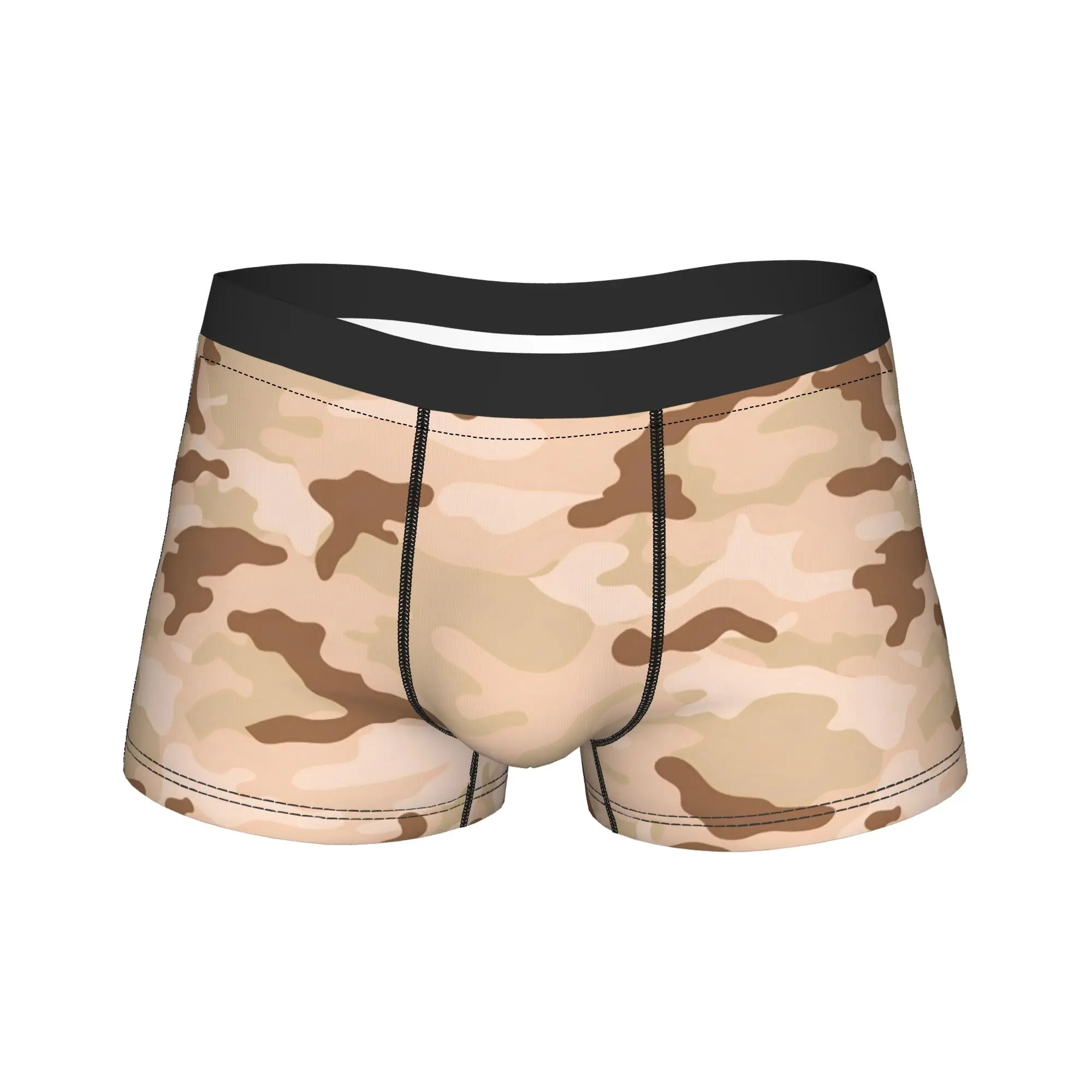 

Камуфляжное нижнее белье: мужские трусы-боксеры, дышащие, высококачественные, больших размеров, на заказ