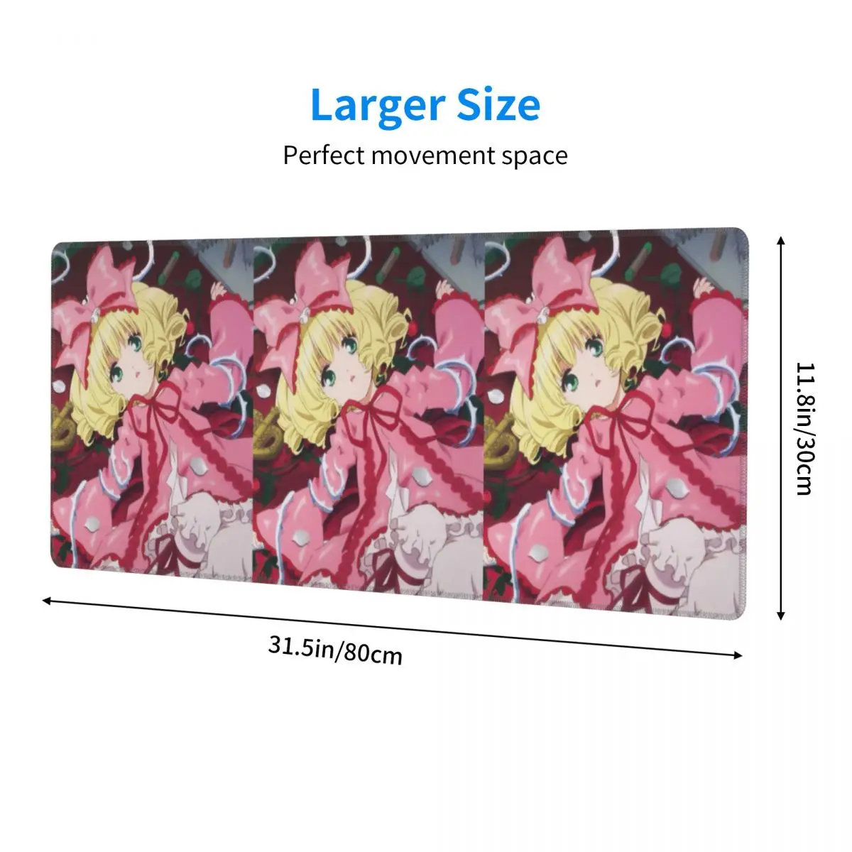 Large Mouse Pad Romantic Anime Rozen Maiden Wantage Gamer PC Laptop Mats Keyboard Carpet Computer Gaming Desk Mat