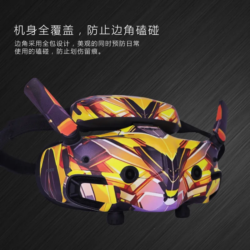 For DJI Avata 2 Crossover Machine Sticker for Goggles3 Glasses Sticker Film Waterproof FPV Accessories