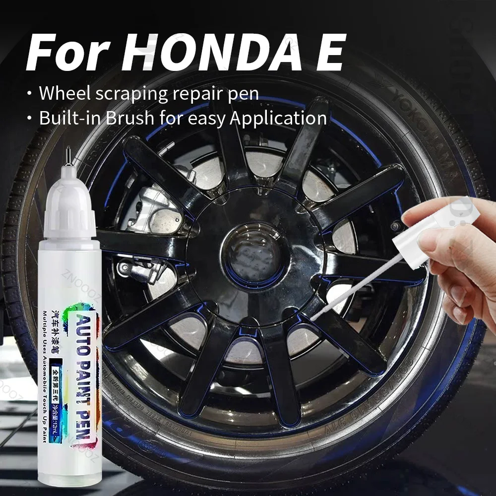 For HONDA E Touch Up Paint Wheel Repair Kit Quick And Easy Wheel Scratch Repair Rim Paint For Car Wheel Repair Grey Silver Black
