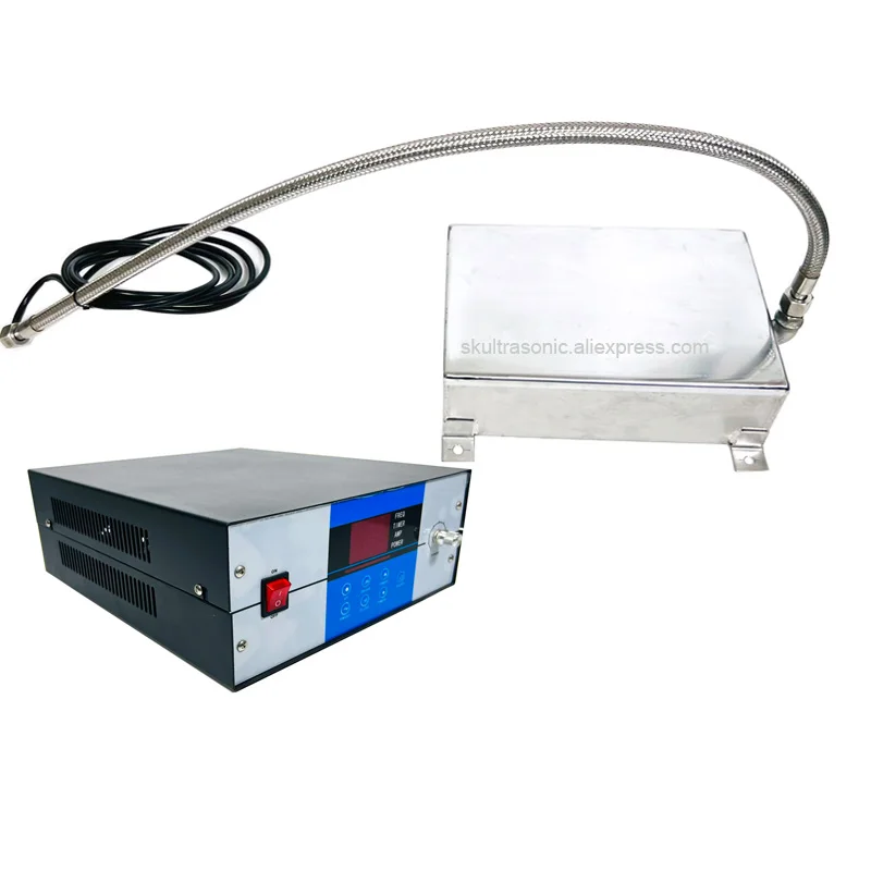 300W Waterproof Underwater Ultrasonic Cleaning Transducer For Immersible Submersible Oil Rust Washing Equipment