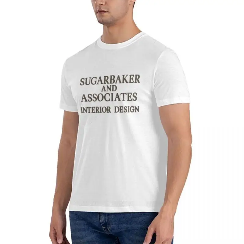 Summer t shirt men sugarbaker and associates Graphic T-Shirt fitted t shirts for men Men's t-shirt Cottom mens t-shirt