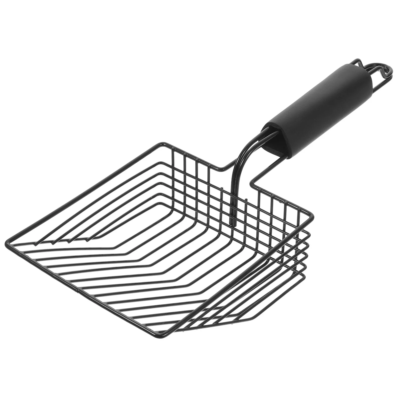 

Stainless Steel Cat Litter Scoop Orange 50X50 Non Stick Compact Easy Storage Cleanable Durable Lightweight Practical Pet