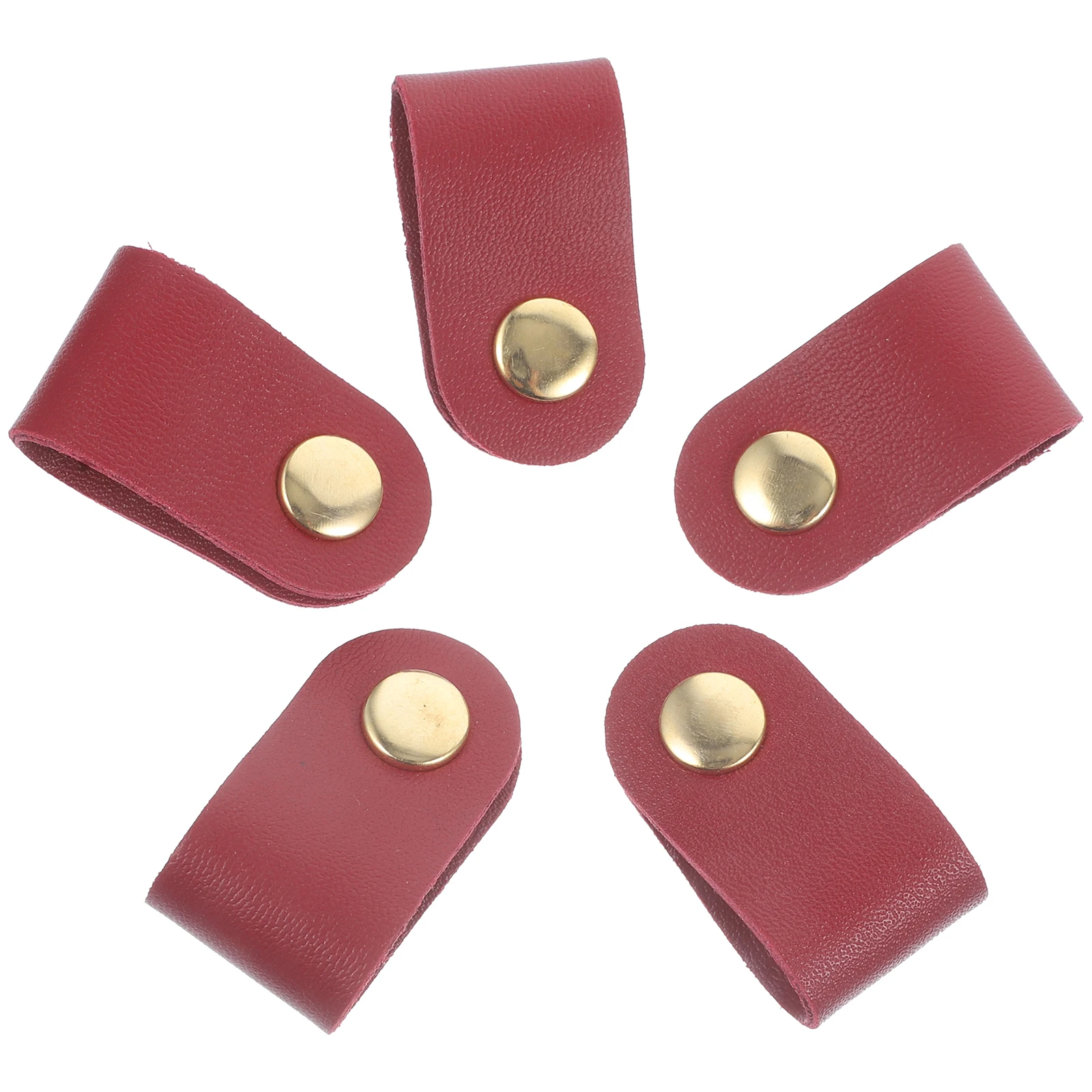 

5 Pcs Headphone Cable Storage Buckle Sorter Manager Electric Wire Tie Tool Cord Fixing Straps