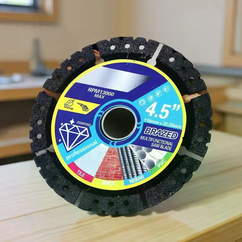 1PCS 115mm Metal Cutting Diamond Blades Angle Grinder Cutting Disc GrindingWheelTool For Steel Concrete Stone Marble Cutting