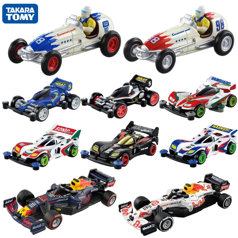 Takara Tomy Tomica Premium Unlimited Mini 4WD Avante Jr. Blue and Black Special Car Alloy Toys Diecast Metal Model for Children
