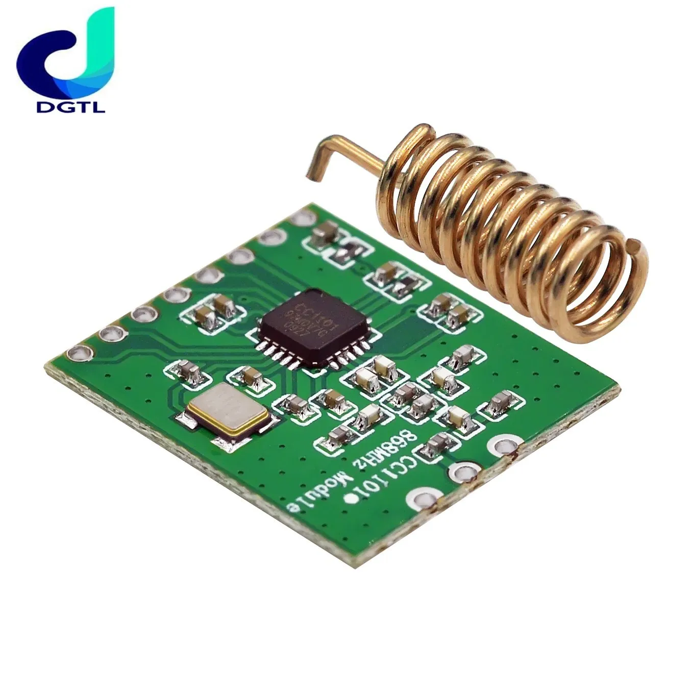 

CC1101 10mW Wireless Module 433MHZ 868MHZ 300-1000M Long Distance Transmission With SMA Antenna Wireless Transceiver Module