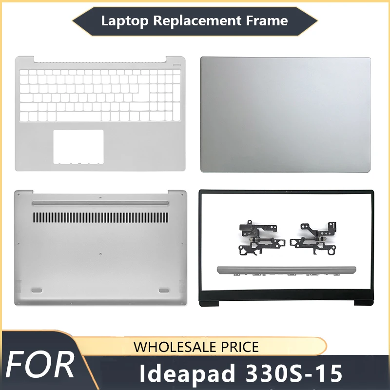 

NEW For Lenovo Ideapad 330S-15 IKB AST ARR Laptop LCD Back Cover Front Bezel Palmrest Bottom Case hinge