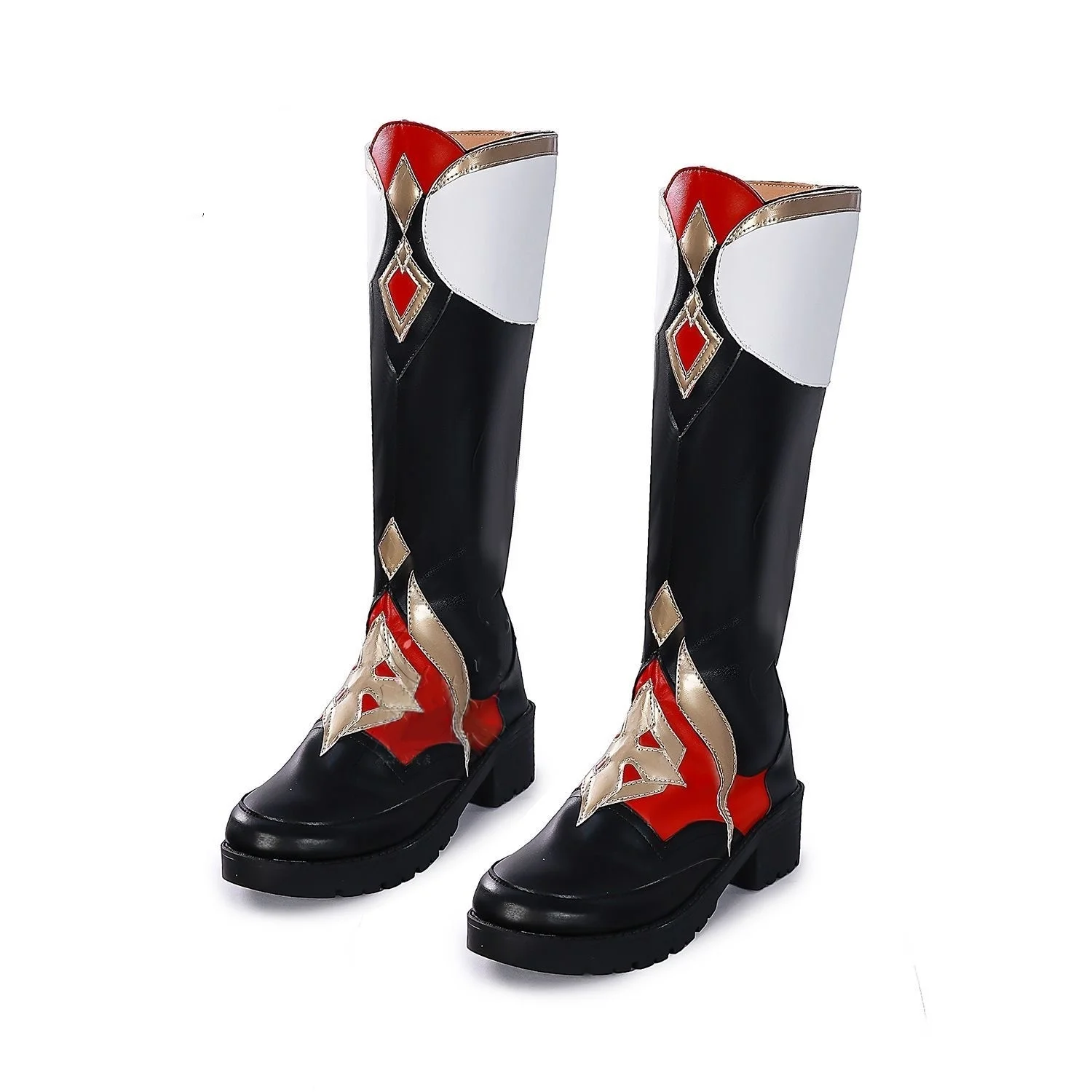 Genshin Impact Dahlia Cosplay Anime chaussures accessoires de déguisement accessoires jeu d'halloween pour homme femme chaussures