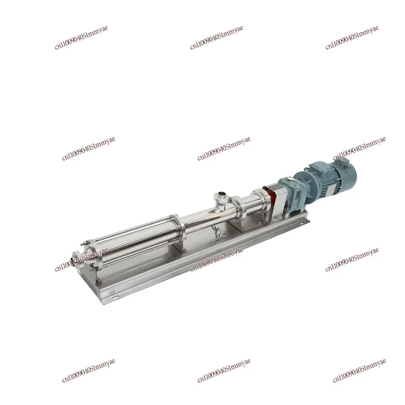 

Насос шнековый G-образный из нержавеющей стали для перекачки густых шламов, высоконапорный шнековый насос для толстых суспензий