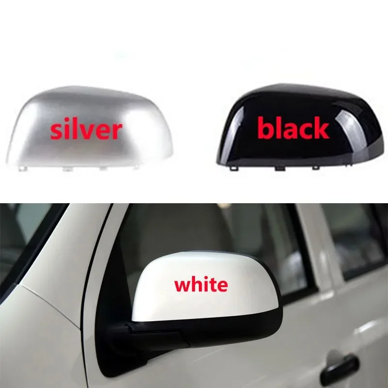 For Nissan March Micra K13 Versa Sunny Leaf Car Exterior Wing Door Side Rear View Mirror Cover Cap Lid Case