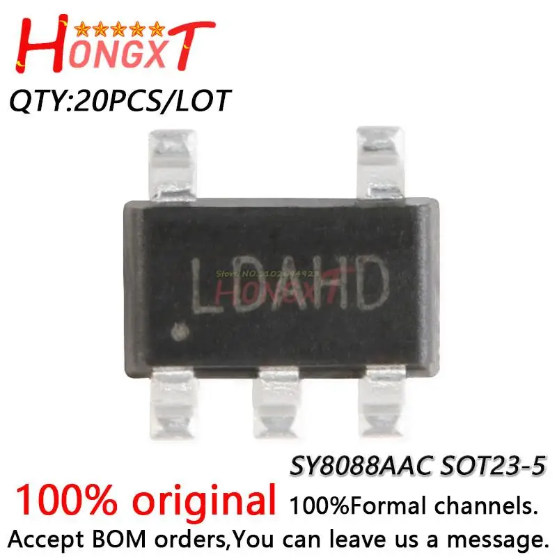 20PCS 100% NEW SY8088AAC SY8088AA SY8088A SY8088 LD... SOT23-5.