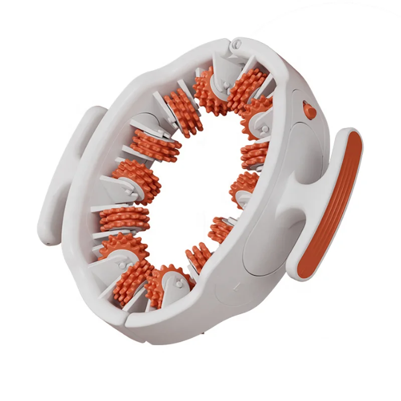 Round Massager Leg Roller Home Use Body Slimming Leg Massager for Circulation and Pain Relief Body Relax Anti-cellulite Massager