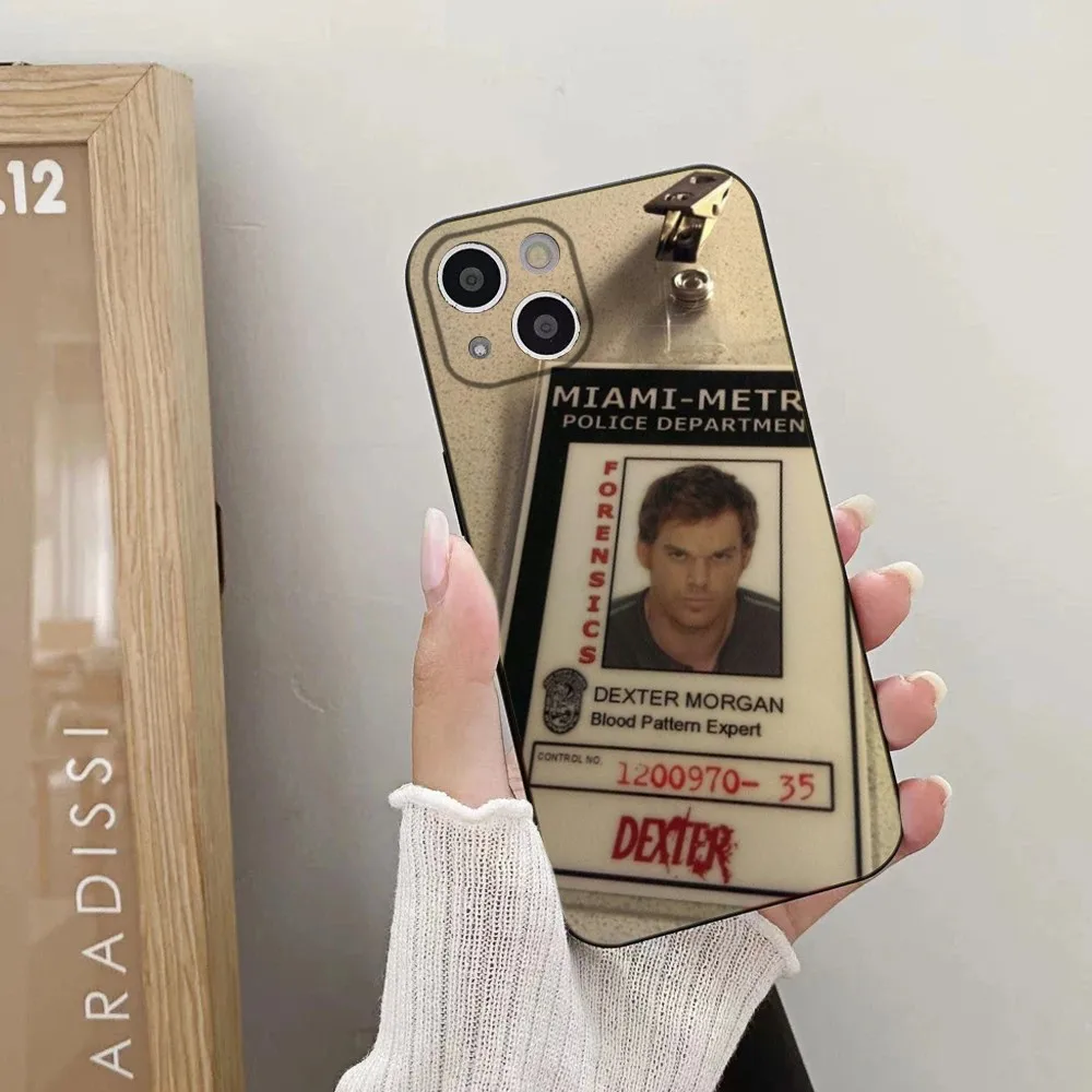 Dexter Morgan  Phone Case For iPhone 15,14,13,12,11 Plus,Pro,Max,XR,XS,X,7,8 Plus,SE,Mini Silicone Soft