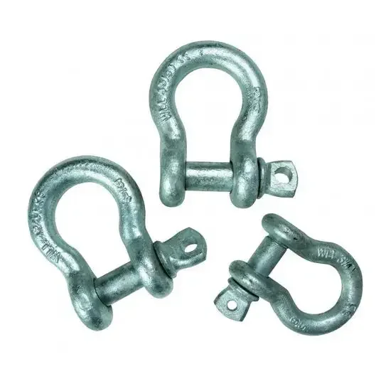 Wire Cable Rigging Accessories Hardware Bow Shaped Shackle  D Shackle