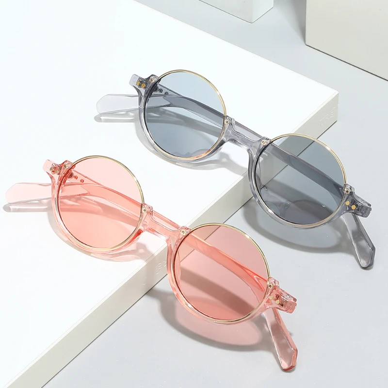 

8 Colors Hip Hop Sun Glasses for Men Women Unisex Retro Stempunk Small Frame UV400 Sunglasses Summer Travel Eyewear Shades
