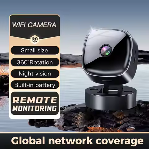 HD 1080P Mini Camera WiFi infrared Night Vision Camera 360° Rotatable Home Security Protection Wireless WiFi Surveillance Camera