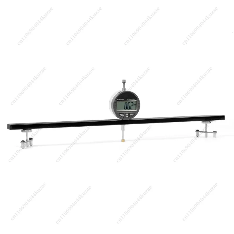 Multifunctional Guitar Neck Measuring Ruler, Fretboard Bridge Height Gauge for Acoustic Electric Guitar Repair
