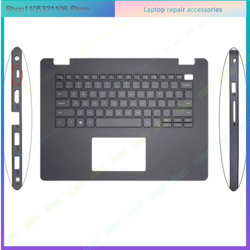 F Back Cover Case New Laptop Case For Dell Vostro 3400 3401 3405 V3400 V3401 V3405 Front Bezel Palmrest Bottom Base Case