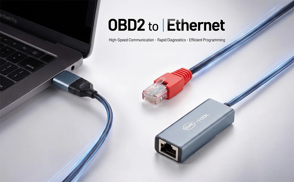 ENET OBD2 Diagnosekabel mit USB-C-Adapter für BMW F G Serie E-SYS ICOM ISTA+ Codierungs- und Programmier-Scanner-Tool – Detail 2