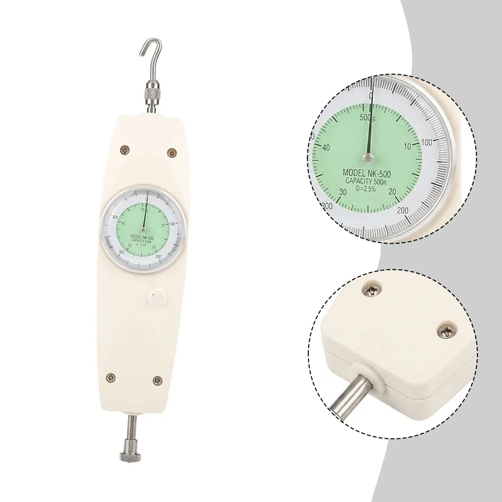 For NK-500 Series Force Meter with Solid ABS Housing 500N Load Limit and Intuitive Display for Repeatable Test Results