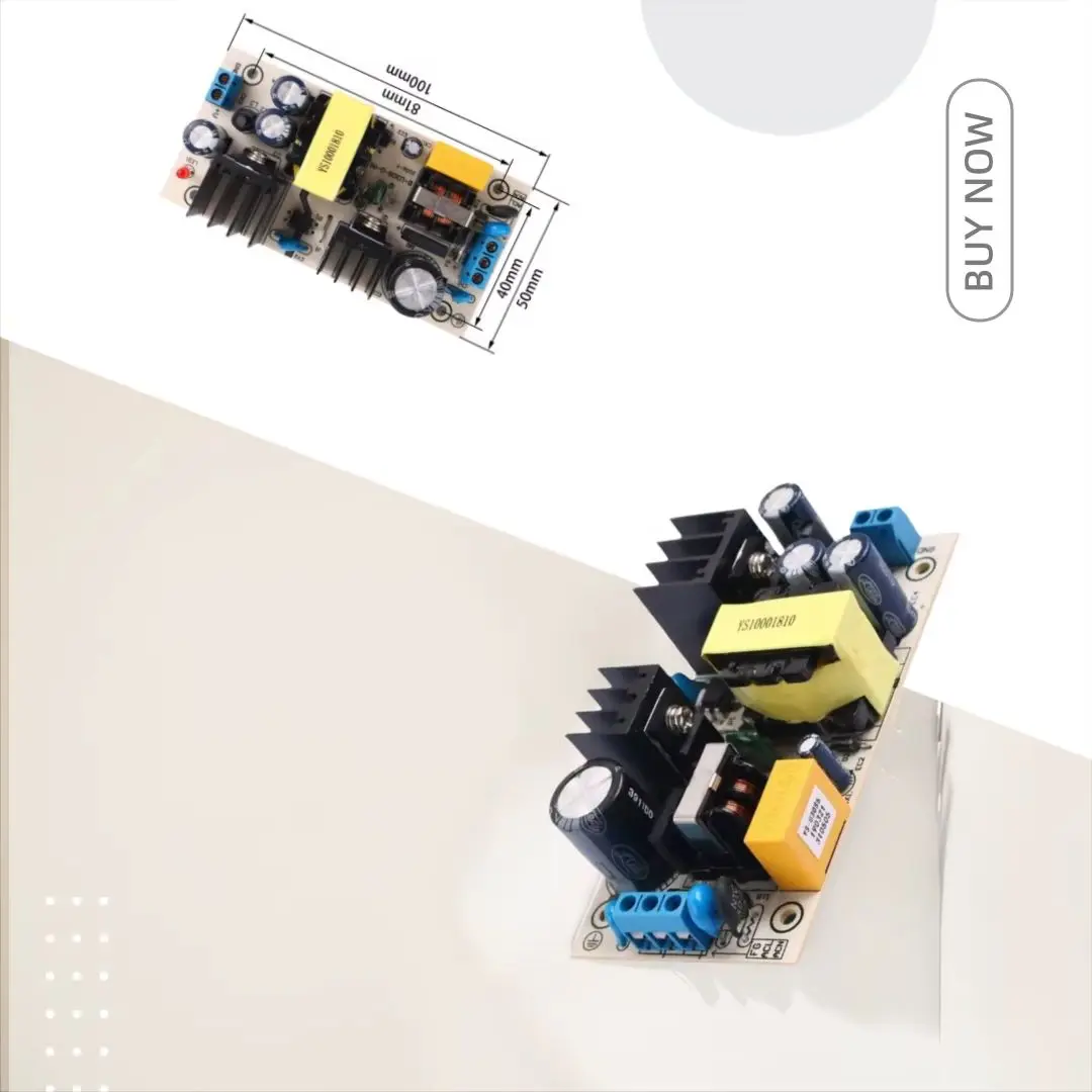 

5V 3A Switching Power Supply Module Industrial Grade AC-DC Converter AC85-265V to DC5V 25W Isolated Bare Board for Electronics