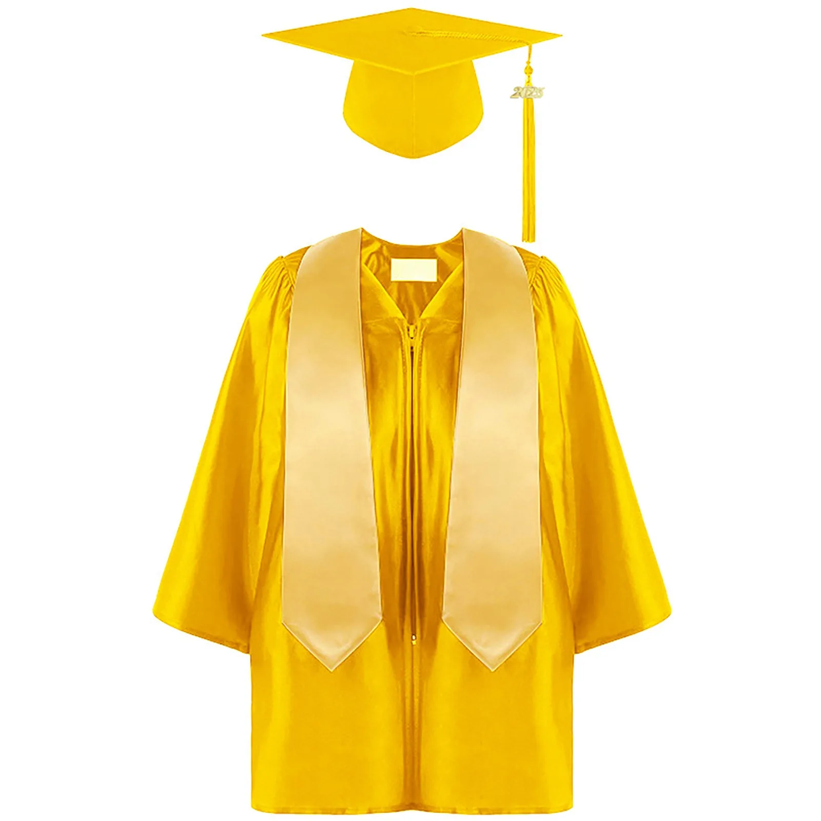 Kids Child Graduation Suit Kindergarten Graduation Clothing Cap Gown Preschool Graduation Gown Festival Clothing Costume Outfit