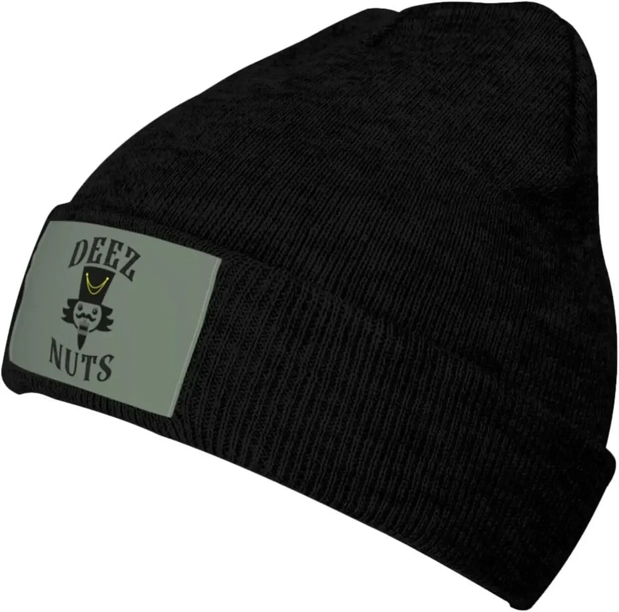 Deez Nuts Beanie Hat for Men Women Soft Cozy Skull Cap Winter Warm Knit Hats