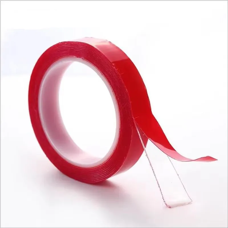 3m x 10mm Width Silicone Double Sided Tape Sticker For Car, High Strength No Traces Double Sided Adhesive Sticker