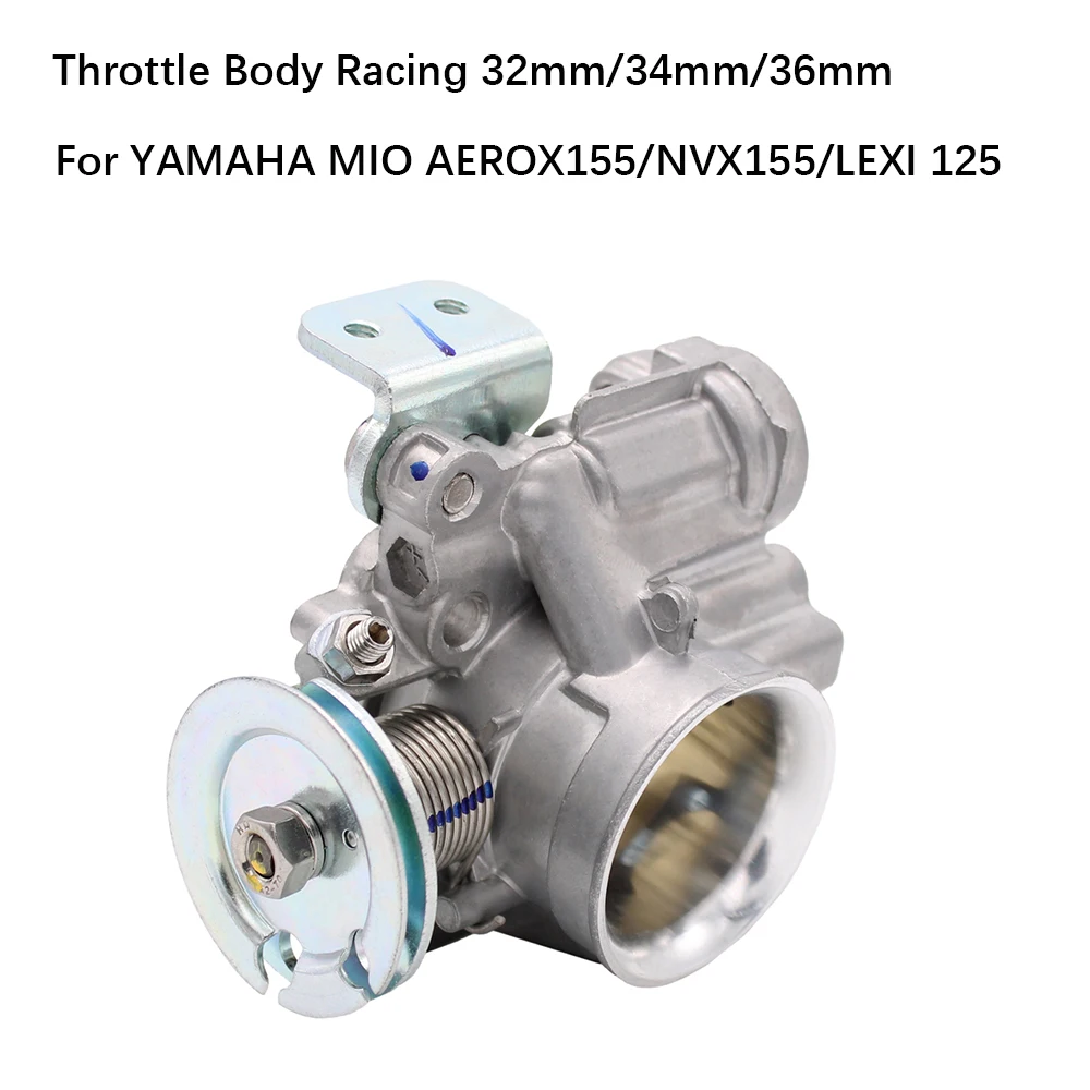 Throttle Body Racing for YAMAHA NMAX 125/150/155 XMAX250/300 SOLARIZ125/MIO M3 MIO AEROX155/NVX155/LEXI 125 Motor Racing Parts