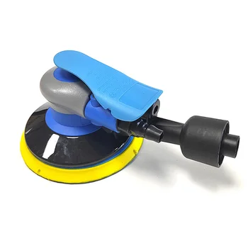 1/4 Pneumatic Angle Grinder 5 inch 6 inch Orbital Sander Handheld Pneumatic Tool Polishing and Sanding for Car Polisher