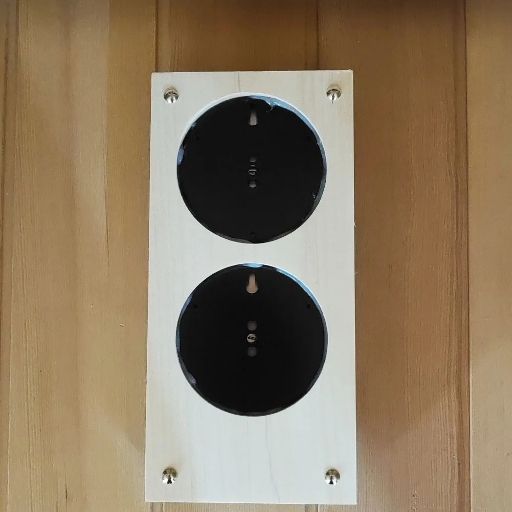 

10,4-дюймовый термометр-гигрометр для сауны с четким аналоговым дисплеем для легкого мониторинга температуры, детали для живой сауны