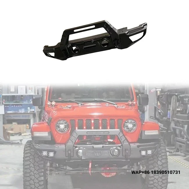 

LUMA 4x4 Car Offroad Accessories Car Steel Front Bumper for Wrangler JL 2018+ Gladiator JT