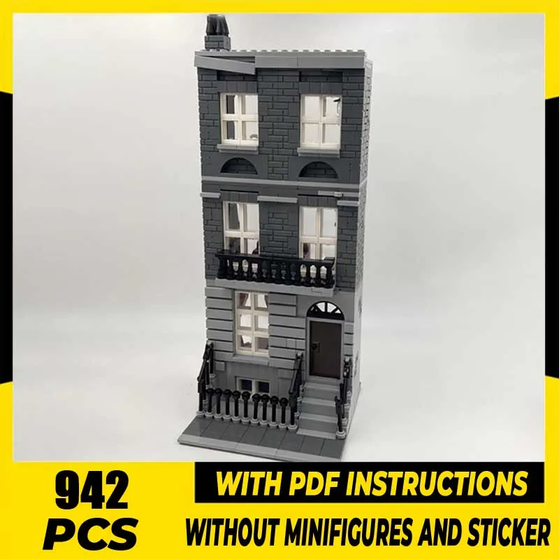 

Popular Movie Model Moc Building Blocks Square 12 Model Technology Brick DIY Assembly Movie Scene Construction Holiday Toy