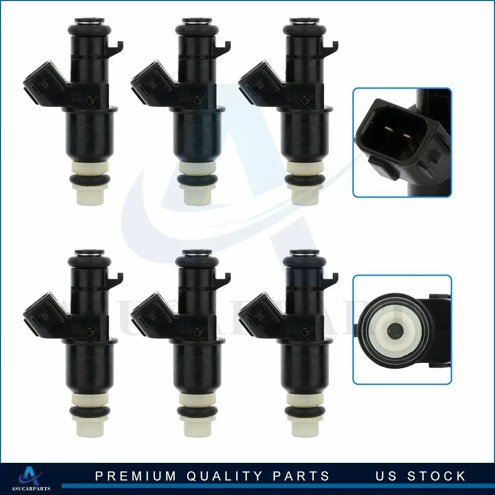 

6Pcs Fuel Injectors For Honda Odyssey 3.5L V6 2005 2006 2007 2008 2009 2010