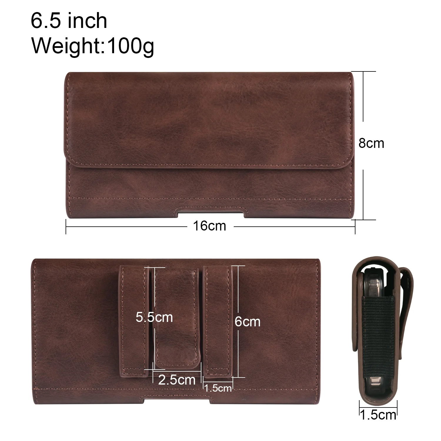 Variant: Brown 6.5 inch