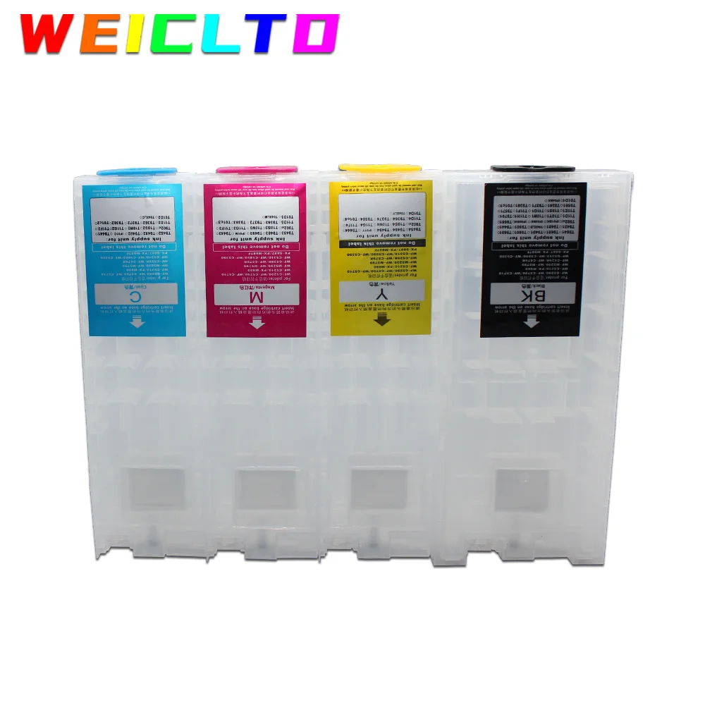 

320ML T11 T11A T11B T11C T11D Empty Refill Ink Cartridge For Epson WF-C5390 WF-C5890 WF-C5810 WF-C5310 C5890DWF C5390DW Printers