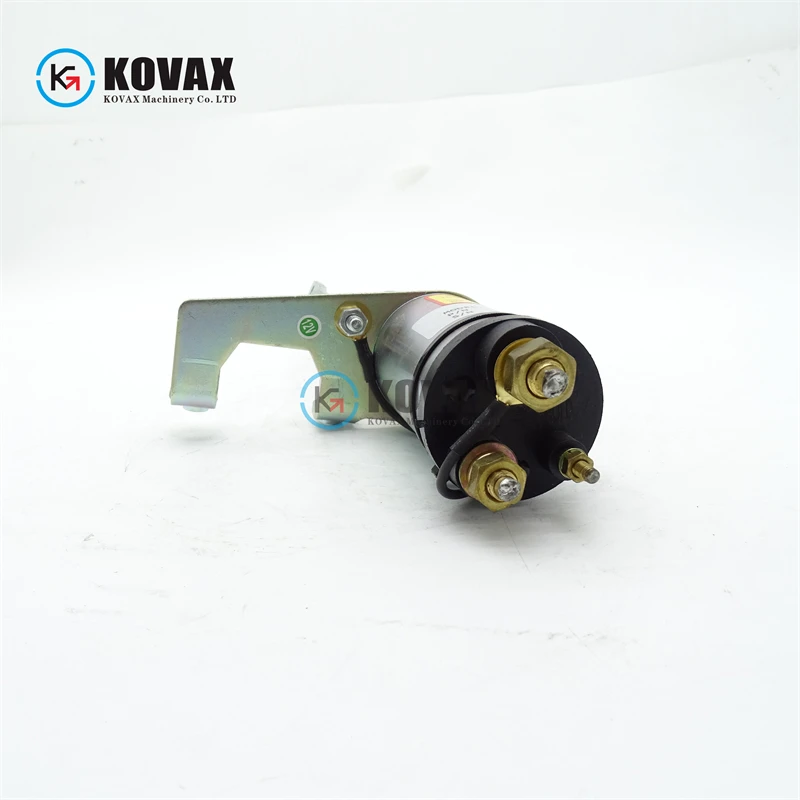 A044F796 صمام الملف اللولبي لإيقاف المحرك 12 فولت لأجزاء حفارة المحرك #3